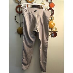 Women’s tan Nike Air Large leggings